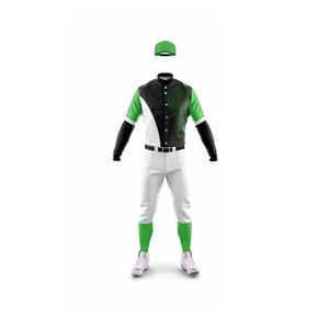 Conjunto de Uniforme de Béisbol para Hombre Five B, Rayado Azul y Blanco, Jersey de Manga Larga y Pantalones, Sublimado, Transpirable, para Todas las Temporadas, Corte Regular para Adultos - Product Image 5