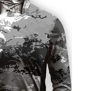 Sudadera de Pesca para Hombre con Capucha y Protección Solar de Secado Rápido, Camisa con Mangas para Canotaje o Pesca con Caña, UPF 50+, Tallas Grandes - Product Image 6