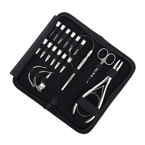 Kit de Pinzas para Extensiones de Cabello con Color, Tamaño y Logotipo Personalizados, Pinzas de Punta Fina de Alta Calidad, Pinzas Profesionales para Extensiones de Cabello - Product Image 6