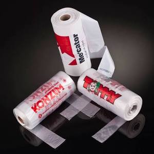 Custom Biodegradable HDPE Shopping <b>Bag</b> with Heat Seal and Embossing Folding Design TIEN DUC PLASTIC Brand - Product Image 3