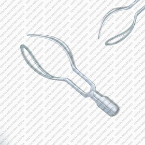 Forceps obstétrical Simpson 9,5 pouces en acier inoxydable, forceps de gynécologie et d'obstétrique pour accouchement, instrument chirurgical réutilisable OEM - Product Image 5