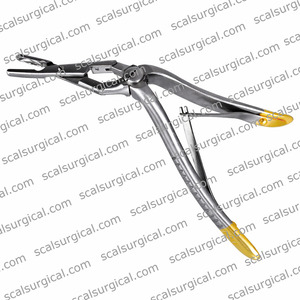 Pinzas para Septum Jansen Middleton Anguladas de 19 cm, Acero Inoxidable Alemán, Instrumento Quirúrgico Nasal ORL - Product Image 2