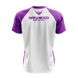 เสื้อยืดคอกว้างผู้ชาย ปี 2026 ผ้าฝ้าย 100% ดีไซน์แฟชั่น ทรงเข้ารูป แขนสั้น สีพื้น - Product Image 4