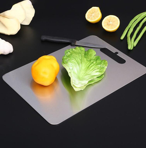 Planches à découper en acier inoxydable pour restaurants et hôtels, planches à découper de haute qualité, écologiques, pour une utilisation quotidienne en cuisine - Product Image 4