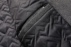 Manteau long sur mesure respirant de haute qualité pour hommes, double boutonnage, fermeture à boutons en laine, haute performance, best-seller - Product Image 6