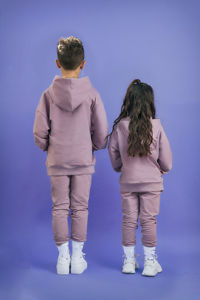 Conjuntos de Ropa Deportiva Informal para Niños Pequeños, Transpirables, de Forro Polar, con Capucha, Sudadera, Pantalones Deportivos - Product Image 4