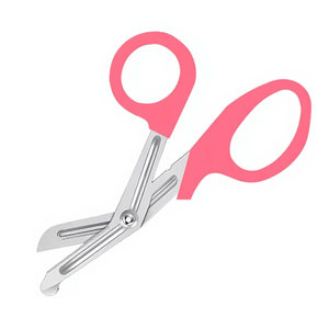 Ciseaux de traumatologie pour infirmières, 5,5 pouces, roses, en acier inoxydable de qualité allemande, pour pansements médicaux, utilitaire, d'urgence - Product Image 3