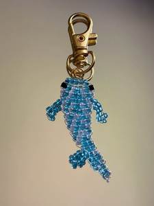 Unique Floral Embroidery Beaded Keychain Handmade Artisan Craft Decorative <b>Key</b> <b>Ring</b> and <b>Bag</b> Pendant - Product Image 2