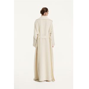 Nouveau design de manteau pour femmes, hiver, respectueux de l'environnement, VENETO ALPACA LONG COAT, élégant, fabrication ODM, manteaux pour femmes avec une longueur de 133 cm - Product Image 6