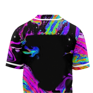 Camiseta de Béisbol Sublimada de Alta Densidad, Diseño Personalizado para Equipos, Ropa Deportiva Transpirable y Duradera para el Mercado Europeo - Product Image 6