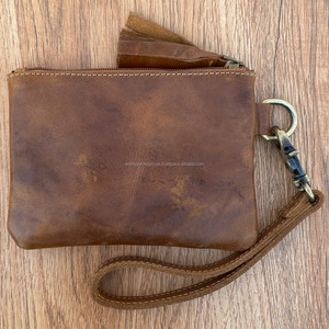 Gran oferta, bolsa con cremallera y grabado láser de piel de vaca para mujer, bolso de mano multifunción de lujo para el pelo occidental en cuero genuino - Product Image 5