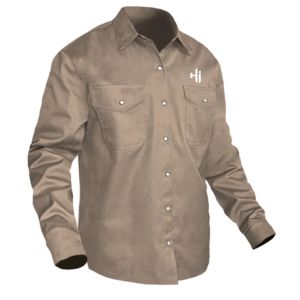 Chemise de travail pour homme en coton léger ignifuge, style western, pour la soudure, dernier design, chemises FR pour la soudure - Product Image 2