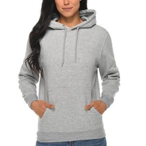 Sweat à capuche pour femme à épaules tombantes 450 GSM – Pull oversize épais de qualité supérieure pour filles avec poche kangourou - Product Image 6