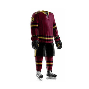 Uniformes de Hockey sobre Hielo Sublimados de Buena Calidad para Deportes de Equipo, Ropa Deportiva Informal de Talla Grande, Uniformes de Hockey sobre Hielo al Mejor Precio - Product Image 5