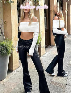 Nouveautés 2024, pantalon de motard décontracté en cuir véritable à 100% pour hommes, anti-rides, respirant, de haute qualité - Product Image 5