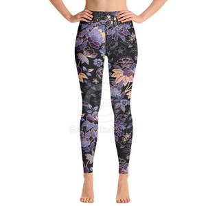 Custom Design Plus Size Women <b>Legging</b> Solid <b>Pattern</b> High Quality Breathable Eco-Friendly Full Length Pants - Product Image 6