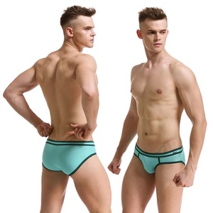 Calzoncillos bóxer de algodón tejido de tiro medio para hombre, cómodos, con estampado a cuadros, ecológicos, personalizables en colores y logotipo (OEM) - Product Image 3