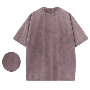 Camisetas de Algodón Puro Unisex con Lavado Ácido, Personalizadas al por Mayor, para Hombre, Estilo Casual - Product Image 4