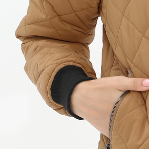 Vestes bomber pour femmes à manches longues avec fermeture éclair, dernier modèle, veste bomber élégante et tendance pour femmes en vente - Product Image 4