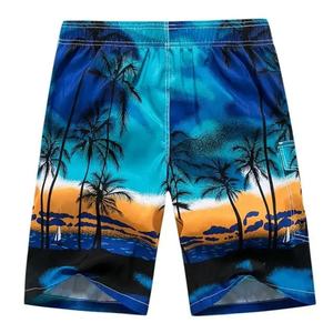 Men's Patchwork-Color Quick-Drying Waterproof Windproof Board <b>Shorts</b>-<b>Cool</b> Beachwear for Summer and Winter Beach Trips - Product Image 2