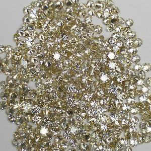 Diamants naturels de qualité supérieure, taille brillant ronde, 1,30 mm à 1,70 mm, excellente taille, pour la création de bijoux pendentifs hip-hop pour hommes. - Product Image 2