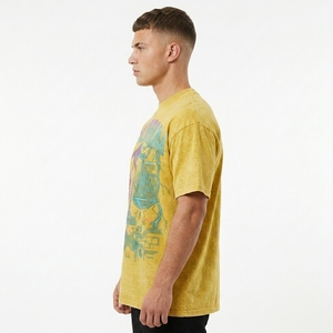 T-shirt Culturel Homme à Séchage Rapide, Impression de Logo Personnalisable, T-shirts Oversize Unis, Vêtements de Travail, Maillot à Manches Courtes - Product Image 2