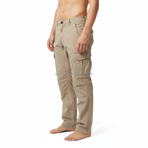 Pantalon cargo pour homme, taille mi-haute, séchage rapide, respirant, personnalisable, vente en gros OEM - Product Image 3