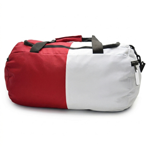 Bolsa Deportiva de Lona de Gran Capacidad con Cierre de Cremallera, Bolsa de Fitness, Bolsa de Viaje Deportiva con Compartimento para Zapatos - Product Image 3