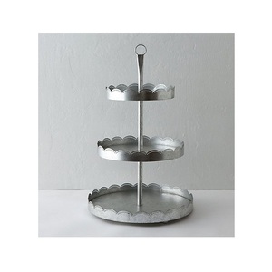 Classic Metal Cake <b>Display</b> <b>Stand</b> Crafted for Serving Desserts Cupcakes and Sweets with Strength Durability and Timeless Appeal - Product Image 1