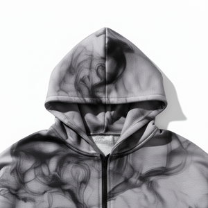 Chándal de hombre de alta calidad, 100% algodón, diseño personalizado, peso pesado, estampado, venta al por mayor. - Product Image 2