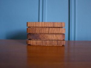 Customized Wooden coaster Creative Wooden Tea <b>Cup</b> Holder Wood Insulation Pad Coffee coaster Engraved - Product Image 6