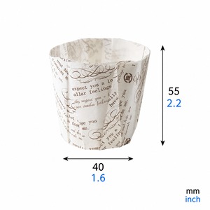 ถ้วยกระดาษอบขนม MC สำหรับมัฟฟินและของหวาน - Product Image 5