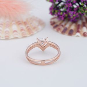 <b>Fine</b> Jewelry GRA Certificates 1 Carat VVS Waterdrop Shape Moissanite Diamond Engagement <b>Rings</b> 925 Sterling Silver Wedding <b>Ring</b> - Product Image 4