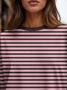 DENMIN APPARELS Camiseta Premium de Manga Larga para Mujer, Logotipo Personalizado, Informal, Transpirable, de Poliéster, para Invierno, Venta al Por Mayor - Product Image 6