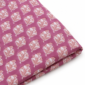 Tela de Voile de Algodón Peinado 60S60S Ligera, Estampada a Mano, con Diseño de Hojas de Follaje Amarillo y Azul, de Pinksa Fashion, 90 - Product Image 5