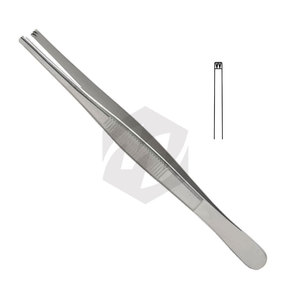 Pinces à tissus à 2x3 dents de 5 pouces – Instruments chirurgicaux de préhension et de manipulation de qualité supérieure pour grossistes - Product Image 1