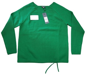 Original Nouvelle Marque Étiquette Col Ras Du Cou À Manches Longues Femmes Dames Pull Pull 100% Coton Style Décontracté Bangladesh Stock Lot - Product Image 1