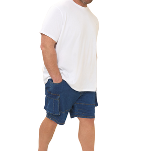 Vestidos Cortos de Mezclilla para Hombre Talla Grande, Tela al por Mayor, Cómodos y Personalizables - Product Image 1