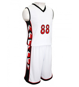 Tenues de basketball élégantes, coutures durables, couleurs personnalisées, tissu respirant, tenue de performance athlétique - Product Image 1