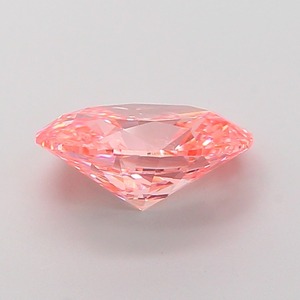 Diamant CVD rose vif fantaisie de 2,51 carats, de forme ovale, de luxe, cultivé en laboratoire, clarté VS2, polissage excellent, diamant non monté pour bijoux - Product Image 3