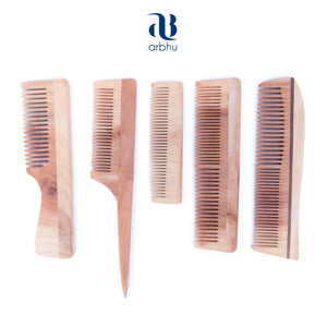 Cepillo Masajeador de Bambú Hecho a Mano para el Cuero Cabelludo, Cepillo de Madera Natural para Estimular el Crecimiento del Cabello, Accesorio de Peinado de Grado Profesional - Product Image 6