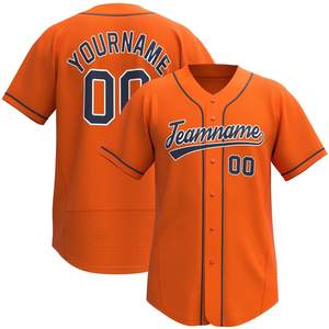 Camiseta de Béisbol Personalizada con Cuello en V, 180 GSM, 100% Poliéster Transpirable, Manga Corta, con Logotipo Impreso y Bordado - Product Image 6