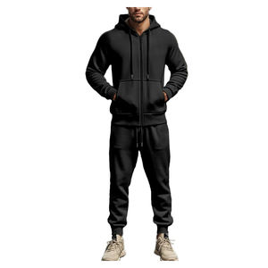 Conjunto deportivo extragrande ultra suave con tela que absorbe la humedad, mangas extragrandes y un corte acampanado de cintura alta que realza la figura. - Product Image 1