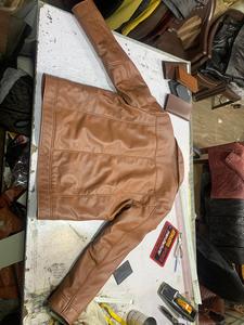 Winter Leather Jackets Pure Leather Jacket Men 100% <b>Genuine</b> Leather Puffer Collar Waterproof & Breathable All Sizes - Product Image 3