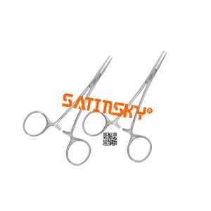 Pince hémostatique Kelly-Rankin 16 CM Instruments de microchirurgie Manuel en acier inoxydable Certifié CE Classe III Haute qualité - Product Image 3