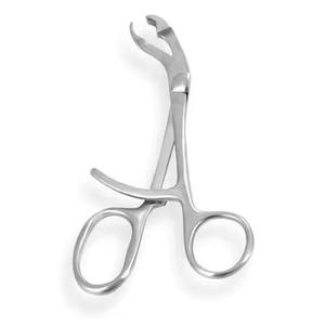 Pinzas de sujeción de huesos Verbrugge de acero, manuales, quirúrgicas, con trinquete, tipo dedo, reutilizables, de Dentavex - Product Image 1