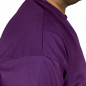 เสื้อยืดผู้ชายแบบยูนิเซ็กซ์ พิมพ์ลายโลโก้ตามสั่งด้วยเทคนิค DTG ดีไซน์ล่าสุด สีพื้น ไซส์ใหญ่ ผ้าเจอร์ซีย์ รุ่นใหม่ล่าสุด - Product Image 3