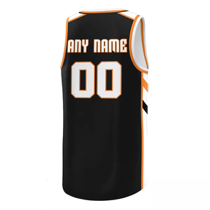 Camiseta de Baloncesto Personalizada con Cuello en V Antibacteriana, Transpirable, Unisex, Cosida, 100% Poliéster - Product Image 2
