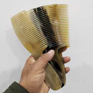 Premium Handcrafted Horn <b>Comb</b> <b>Wide</b> Tooth Hair Detangling <b>Comb</b> for Healthy Hair Care at Wholesale Price - Product Image 1