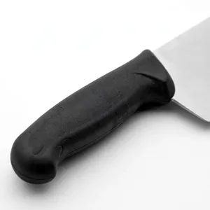Cuchillo de Chef de 10 Pulgadas con Hoja Plateada y Mango Negro Texturizado, Herramienta de Cocina para Cortar Verduras, Rebanar Frutas y Preparar Comidas - Product Image 6